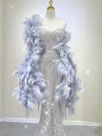 Pretty Mermaid Sweetheart Sequin Long Prom Dresses Prom Dress Birthday Outfits