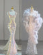 Pretty Mermaid Sweetheart Sequin Long Prom Dresses Prom Dress Birthday Outfits