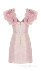 Pretty Pink Sweetheart Homecoming Dress