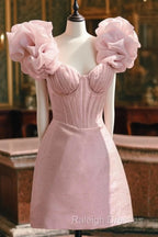 Pretty Pink Sweetheart Homecoming Dress