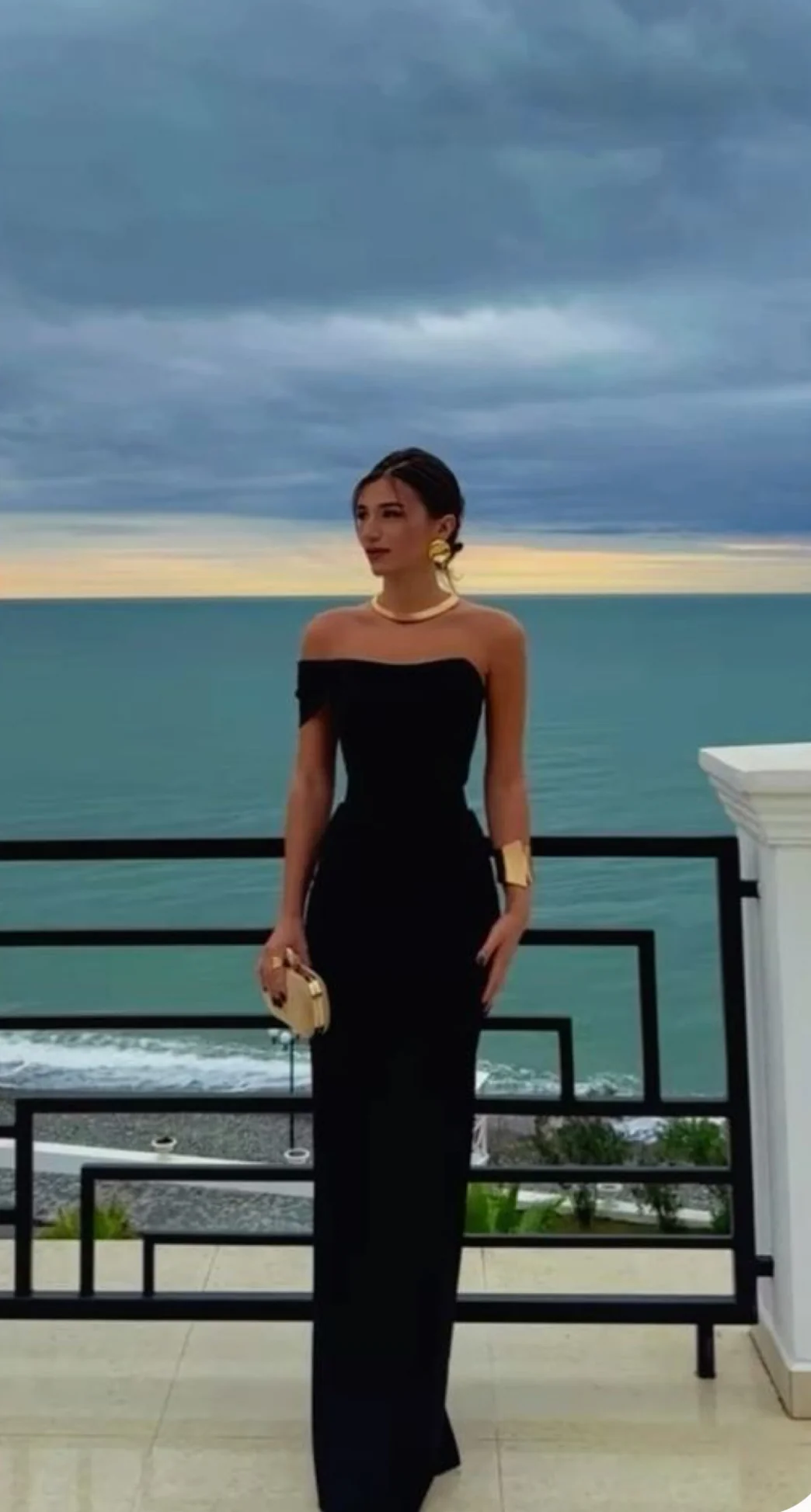 Pretty Sheath Off The Shoulder Black Prom Dress Long Prom Dresses