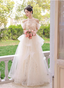 Princess A-Line Halter Neck Sequin Embroidered Tiered Tulle Long Formal Prom Dress