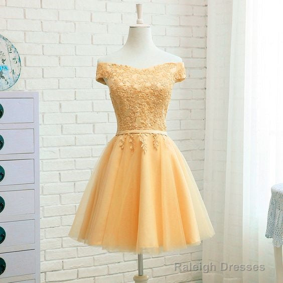 Princess A-Line Party Dress Lace Up Back Homecoming Dress Main image
