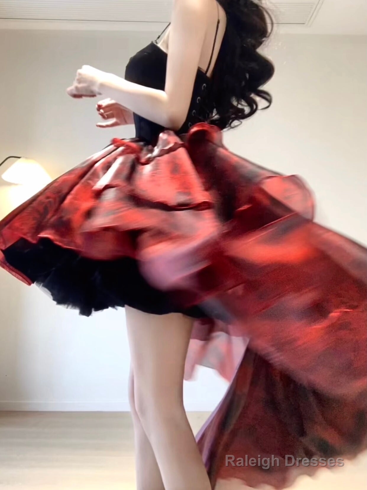 Princess Party Dress Lolita Dress Christmas Dress Burgundy Birthday Dresses