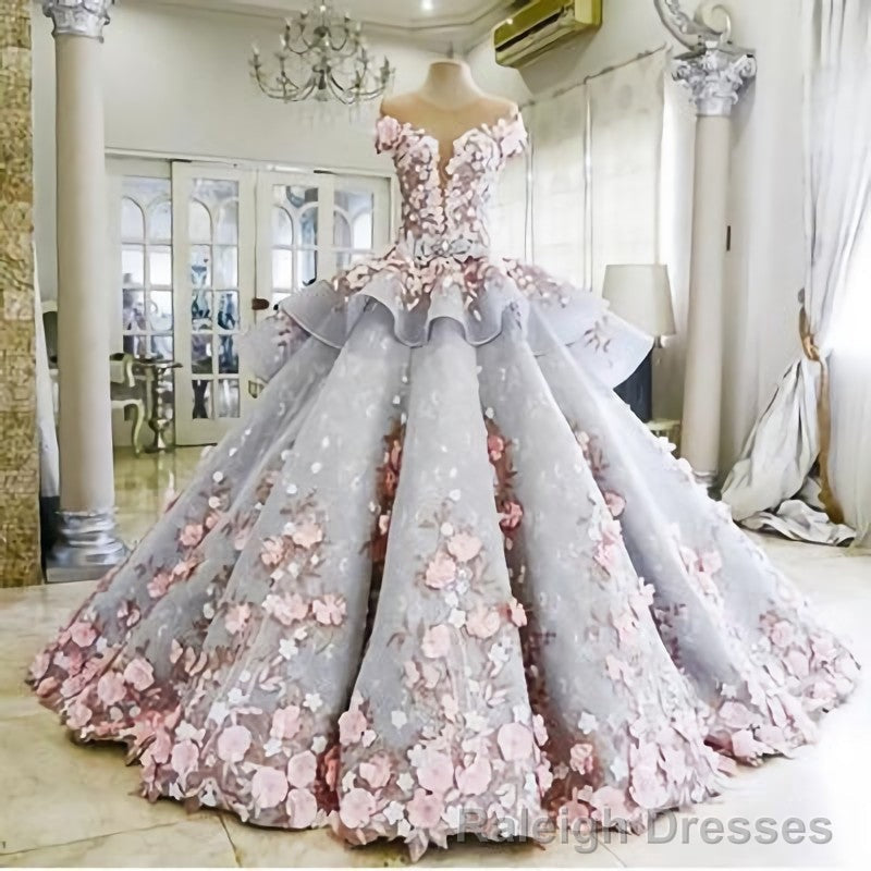 Light Blue Backless Long Princess Prom Dresses Main image