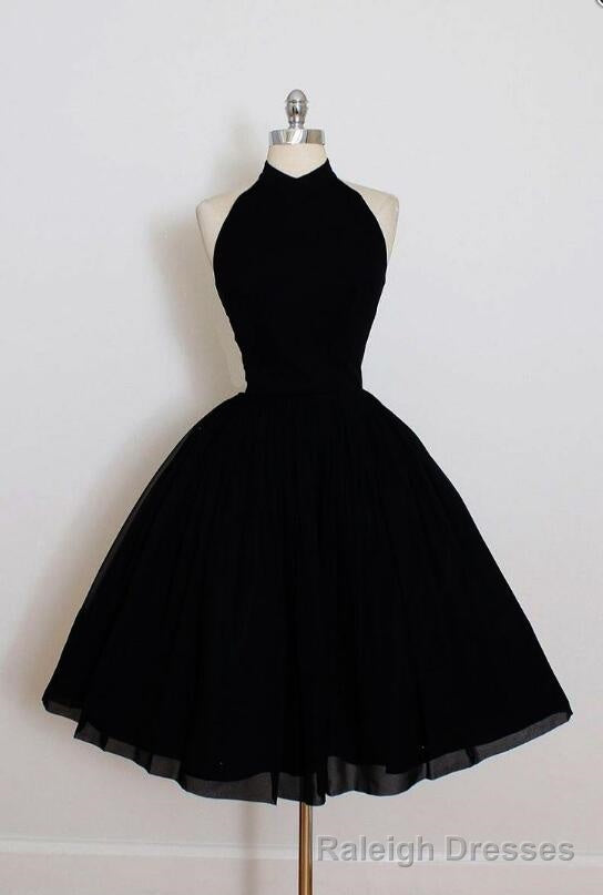 Nice Black Short Formal Prom Dresses,simple Sleeveless Pleated Mini Homecoming Dresses Main image