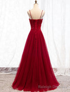 Prom Dresses, Beaded Sweetheart Long Formal Dress, Junior Prom Dress