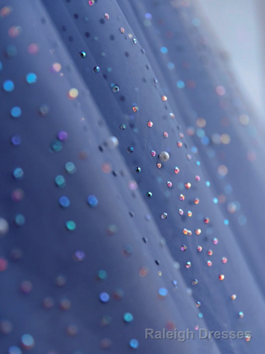 Prom Dresses, High End Atmosphere Puff Sleeve Bridal Dress, Long Sleeve Banquet Evening Dress, Fairy Thin Puff Skirt