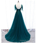 Green Formal Dress Prom Dress Handmade Homecoming Cocktail Formal Evening Dress