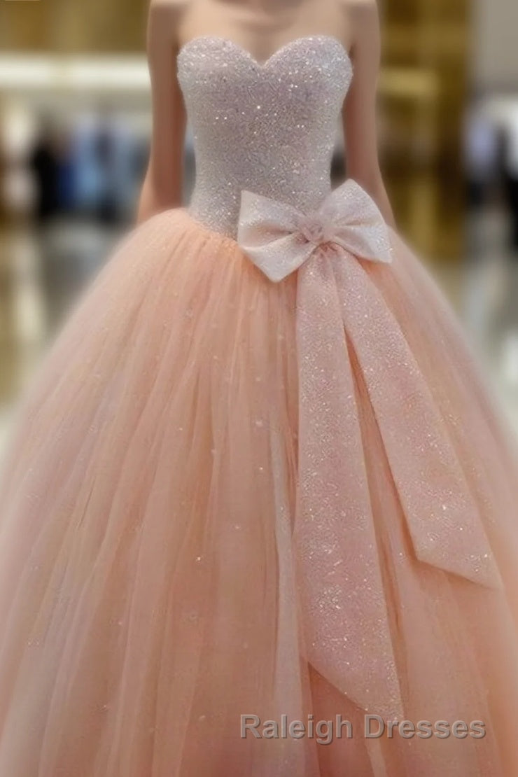 Real Made Sweetheart Princess Lace Up Tulle New Arrival Prom Dresses Main image