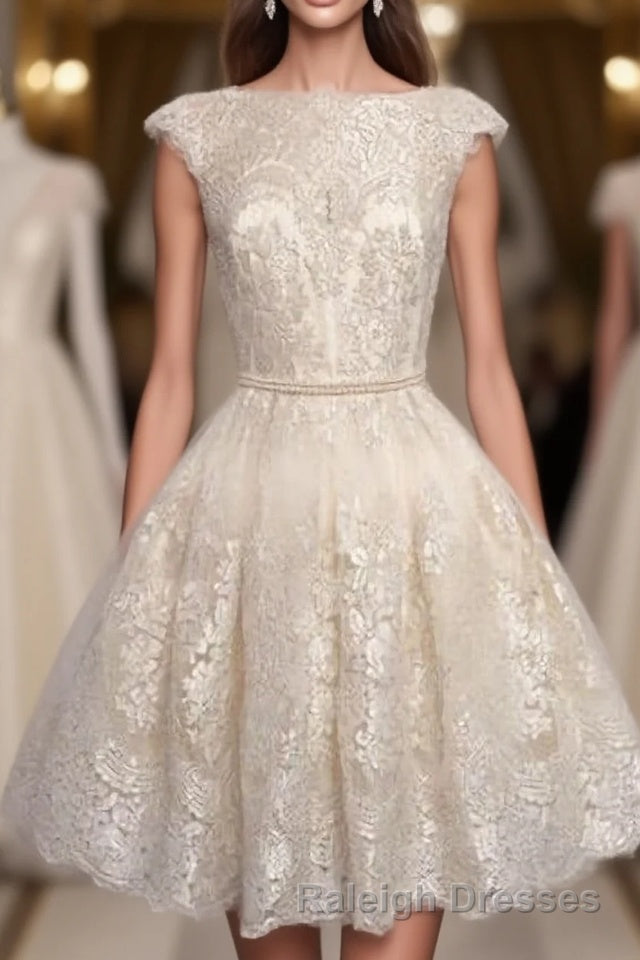 New Arrival Short Mini Lace O Neck Real Made On Sale Homecoming Dresses