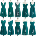 Custom Made Prom Dress, In Green Prom Dress, Formal Cocktail Dress, Bridesmaid Dresses, Weddings