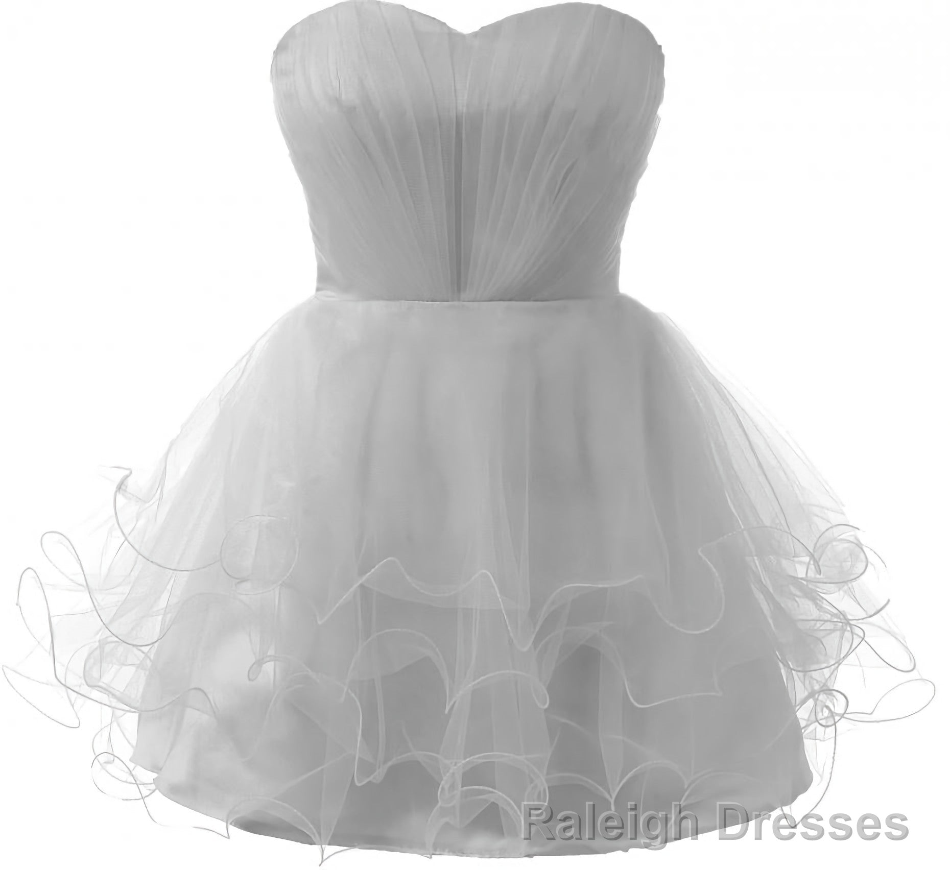 Short Sweet 16 Blue Tulle Fitted Homecoming Dresses Secondary image
