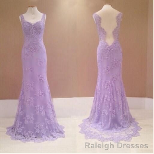 charming lilac prom dresses lace vintage prom gown mermaid formal gowns lace party dress lace evening dress 2025 Main image