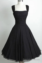 black vintage short prom dress 2026 homecoming dress vintage 1950s dress