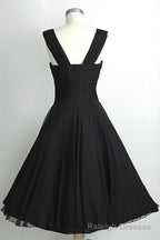 black vintage short prom dress 2026 homecoming dress vintage 1950s dress