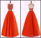 2 Piece Prom Dresses, New Style Prom Gown