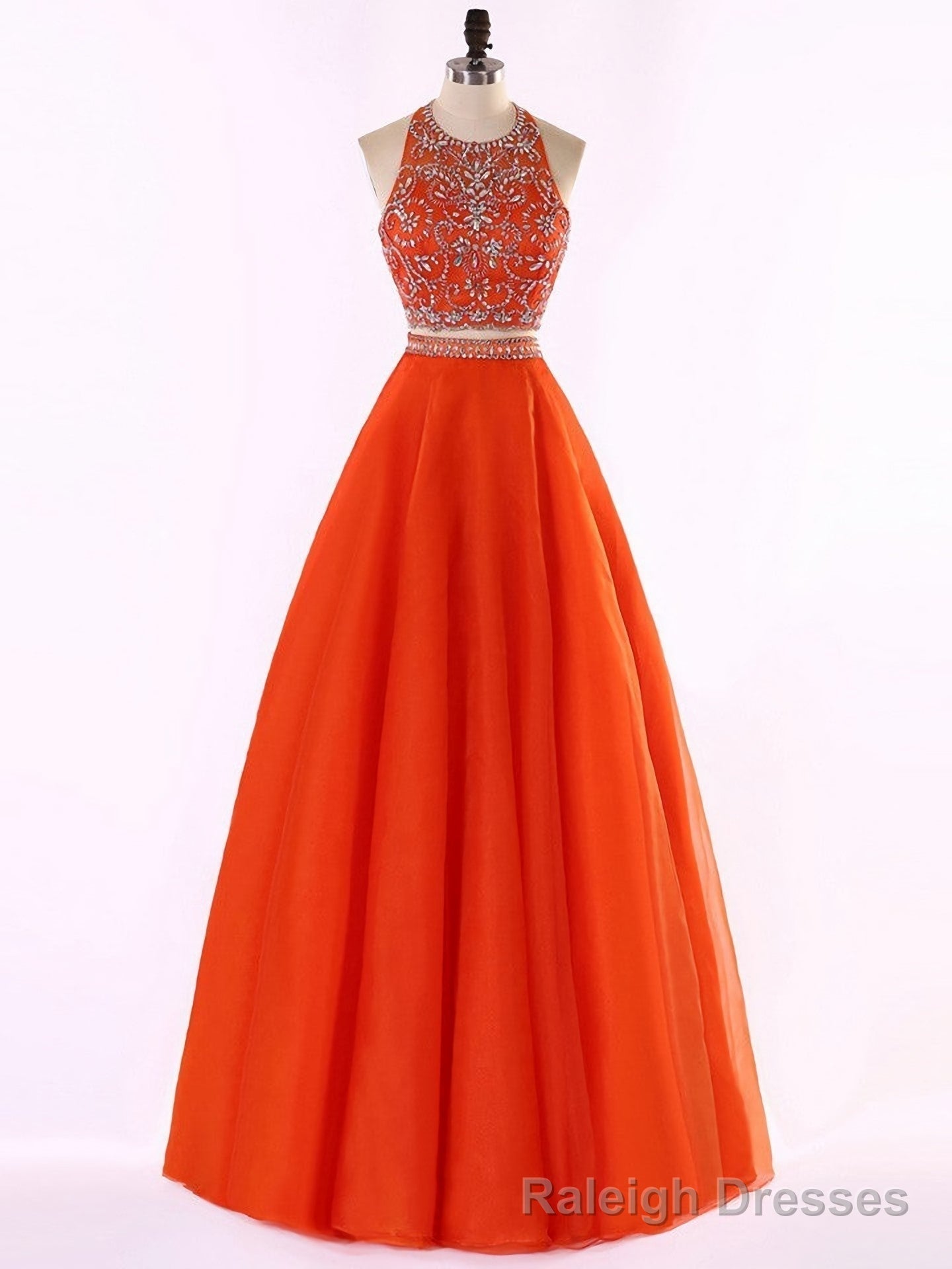 2 Piece Prom Dresses, New Style Prom Gown Main image