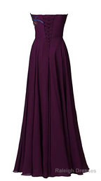 Womens A-line Embroidery Evening Dresses