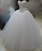 wedding dresses new white ivory beadding wedding dress bridal Gowns custom size