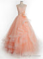 Prom Dress Ball Gowns Prom Dress Long Charming Tulle Lace Prom Dress