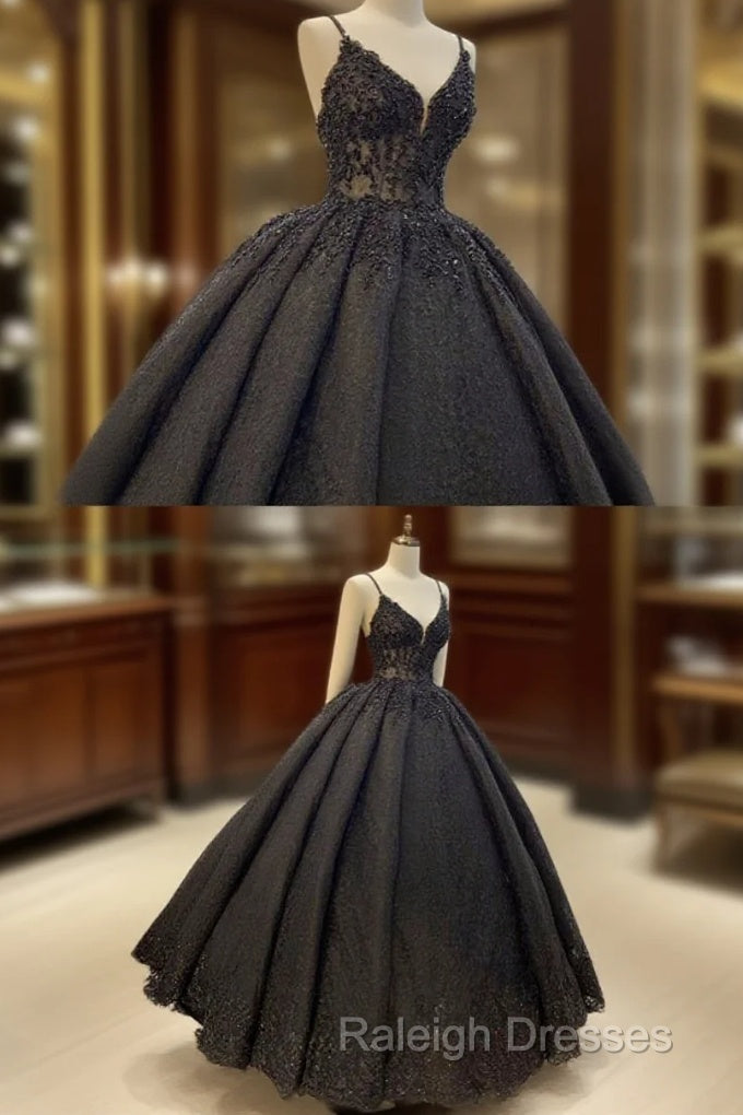 Prom Dress Black Lace Wedding Dress