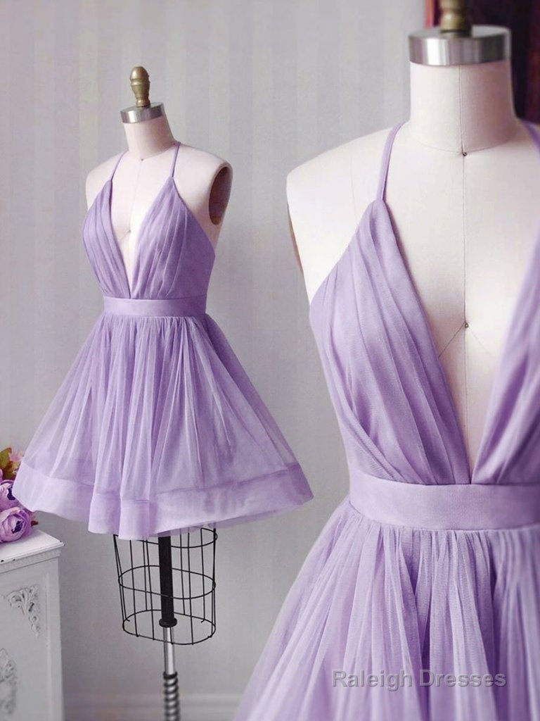 Purple Formal Graduation Evening Dresses Homecoming Dresses