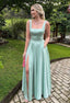Satin Prom Dress Prom Gowns