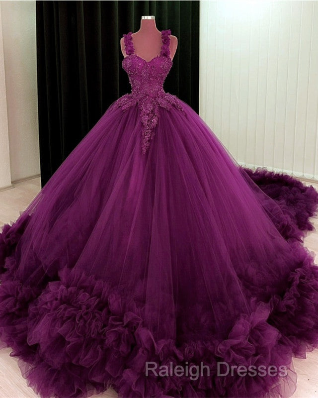Purple Wedding Dress Sweetheart Ball Gown Secondary image