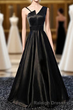 Stylish Satin Long Prom Gown Formal Dress