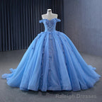 Quinceanera Dress Elegant Sequins Ball Gowns Sweetheart Lace Up Appliques Prom Prom Dresses