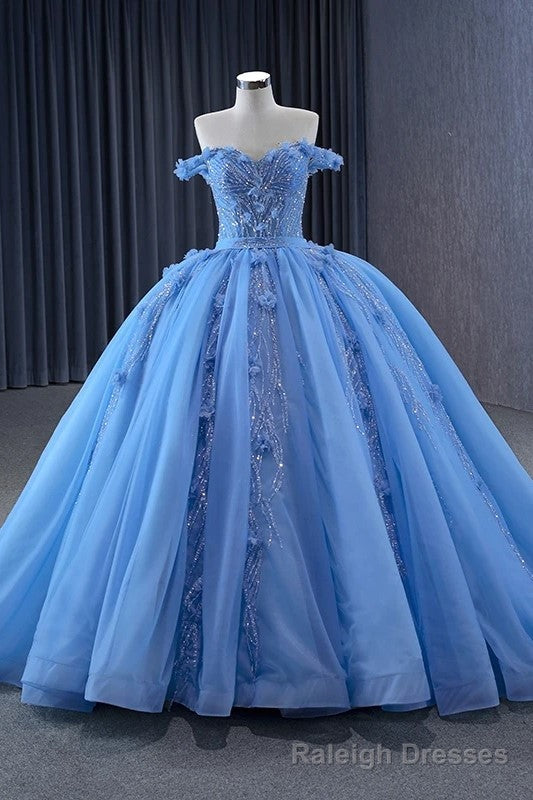 Quinceanera Dress Elegant Sequins Ball Gowns Sweetheart Lace Up Appliques Prom Prom Dresses Main image