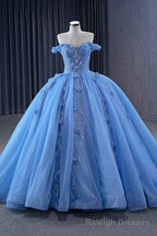 Quinceanera Dress Elegant Sequins Ball Gowns Sweetheart Lace Up Appliques Prom Prom Dresses