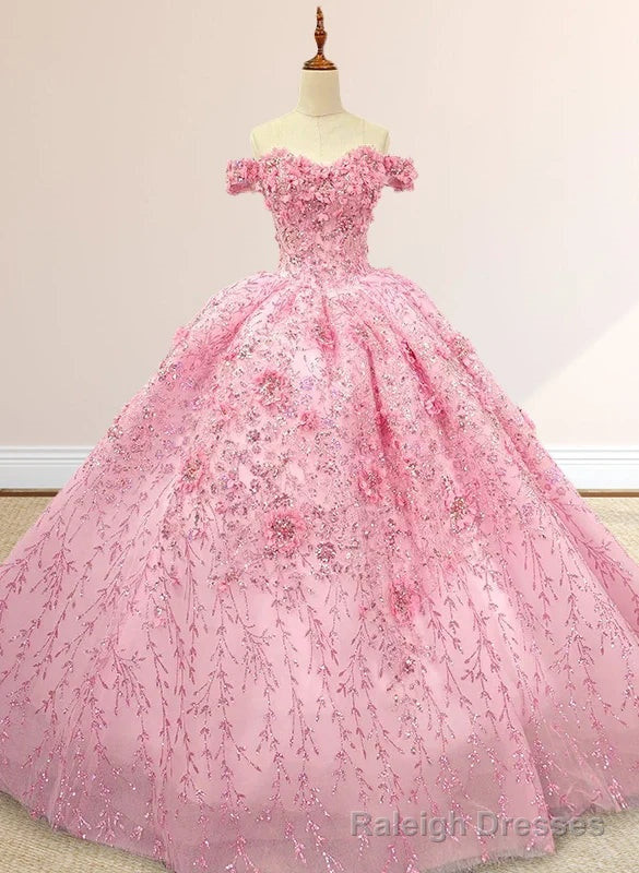 Quinceanera Dress Luxury Ball Gown Appliques Off the Shoulder Sweet Dresses Beading Main image