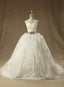 Real Image Wedding Dresses Sparkle White Ball Gowns