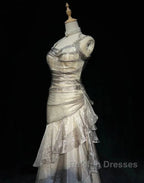 Retro Mermaid Prom Dress Long New Long Prom Gowns