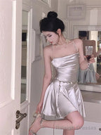 Retro Mini Dress for Women Sleeveless Sexy Party Dress Homecoming Dress