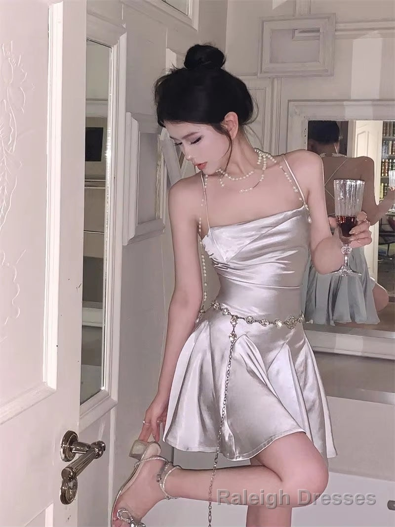 Retro Mini Dress for Women Sleeveless Sexy Party Dress Homecoming Dress