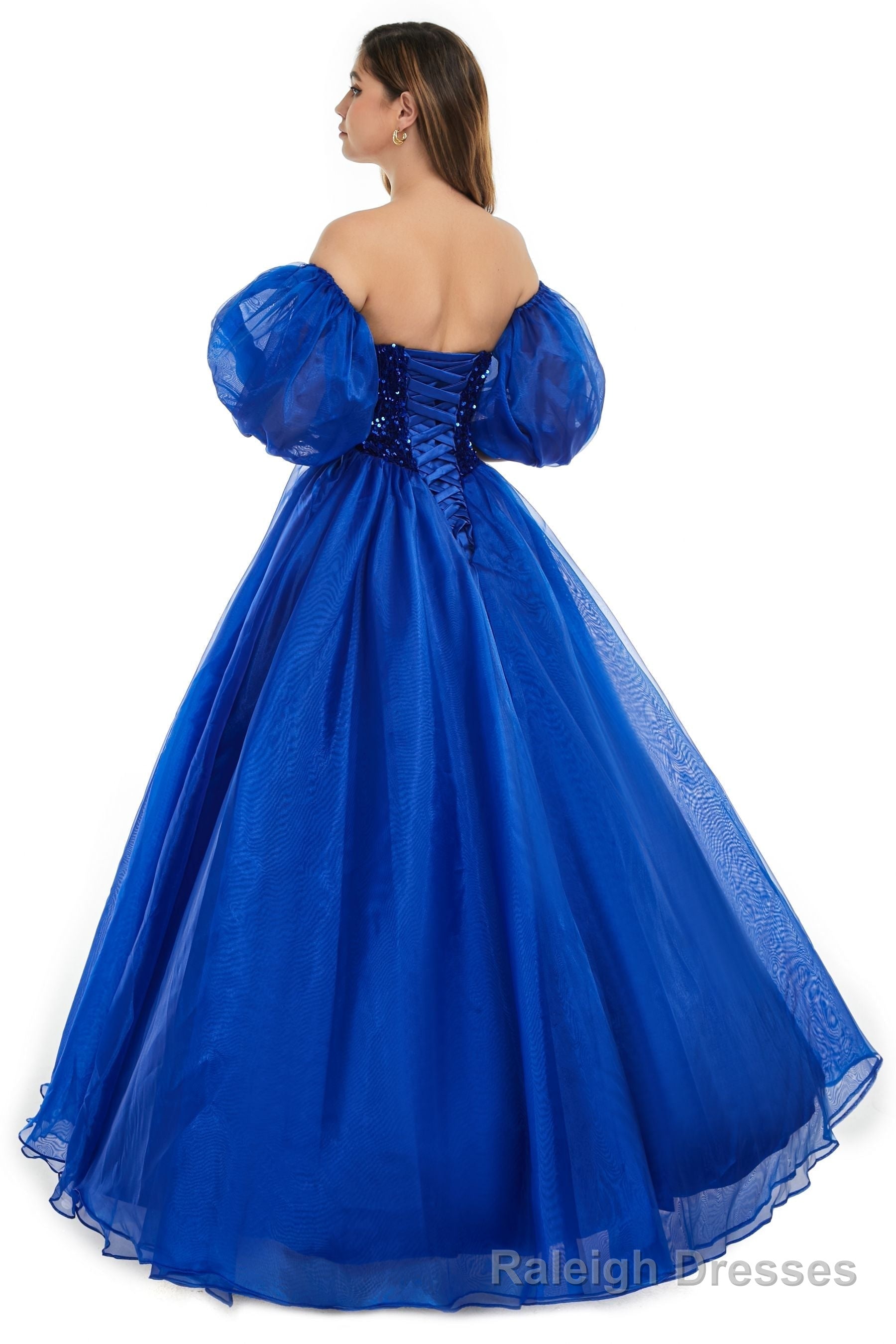 Red Tulle Sequins Sweetheart Prom Dresses Spaghetti Straps Evening Quinceanera Dresses