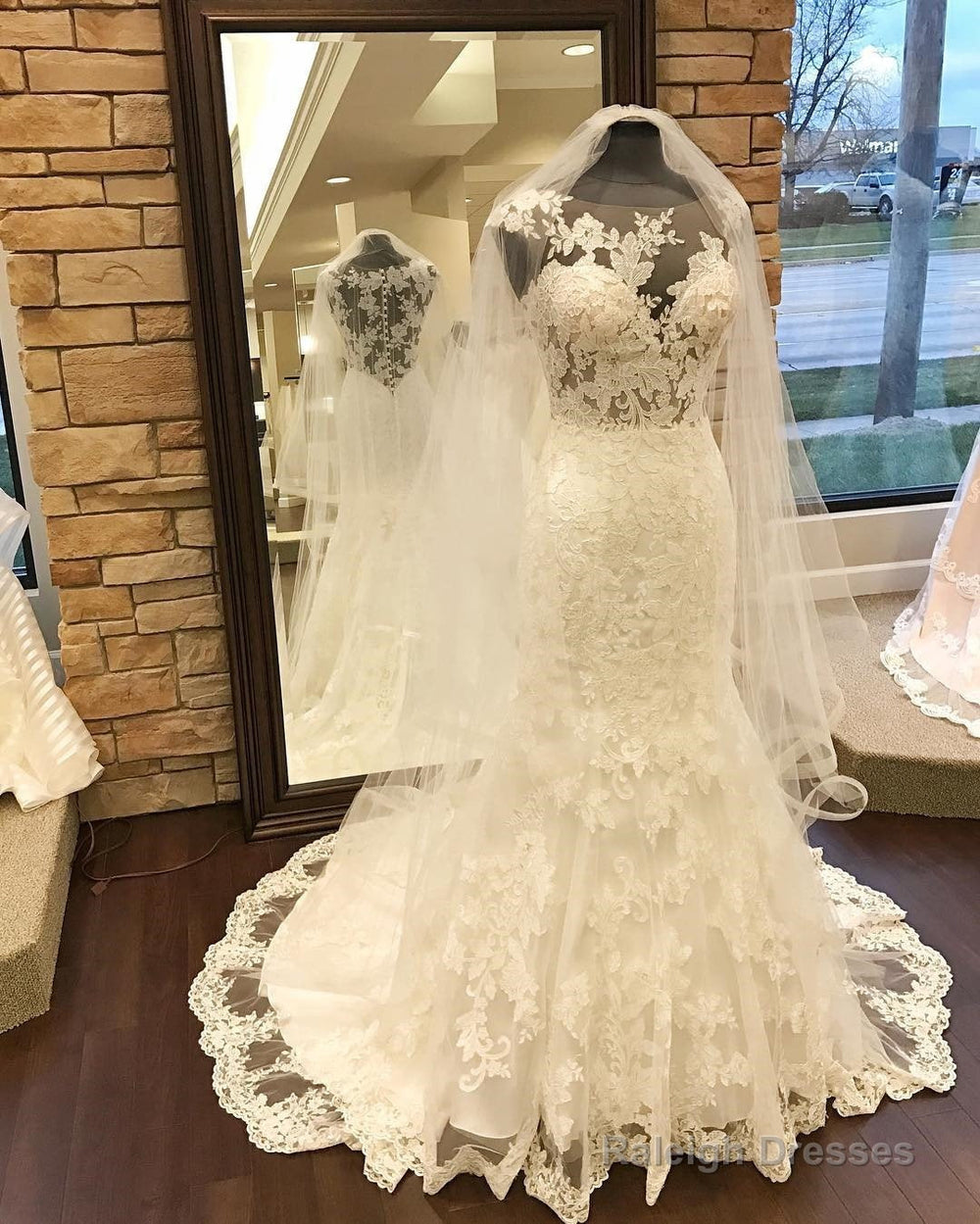 Romantic Lace Wedding Dresses Mermaid Bridal Gowns – Raleigh Dresses