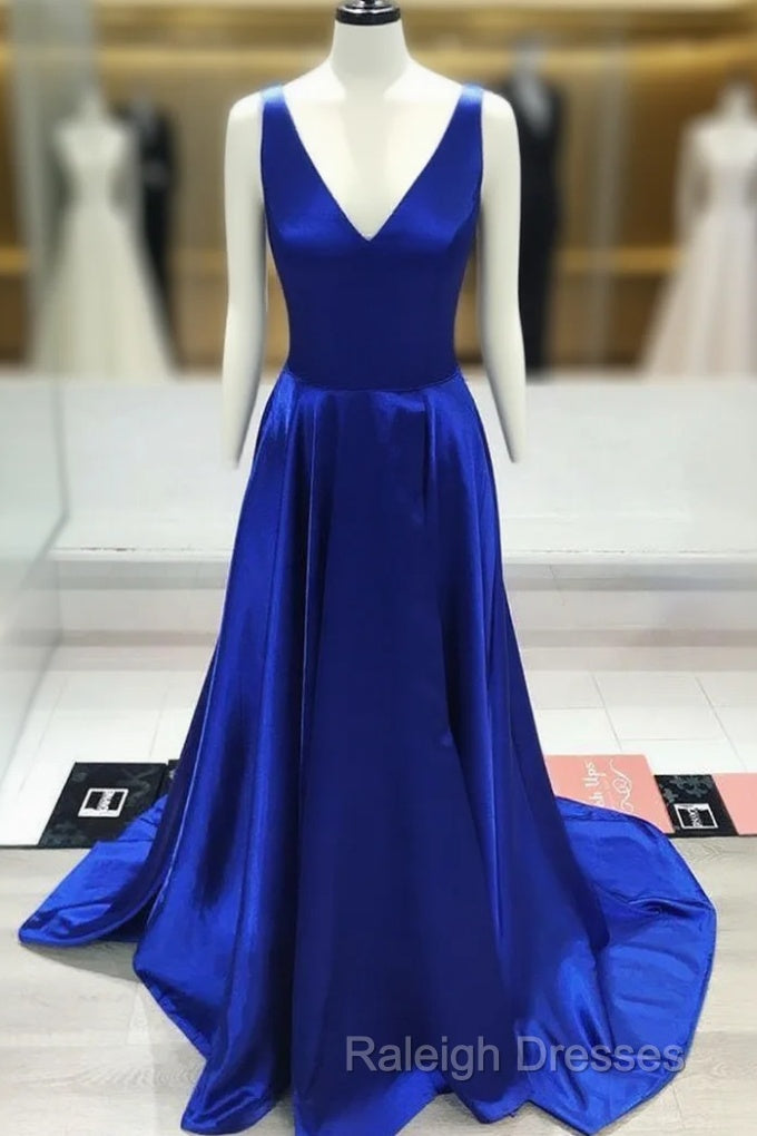 Royal Blue Prom Dress , Formal Dress, Evening Dress, Dance Dresses, Graduation Party Dress Main image