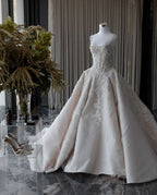 Rustic Wedding Dresses Ball Gowns Square Neck White Lace Tulle Long Wedding Dress Summer Brides Dresses Bridal Gown