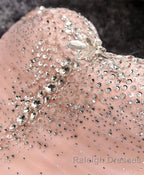 Pink A Line Sweetheart Neck Short Prom Dress, Homecoming Dresses