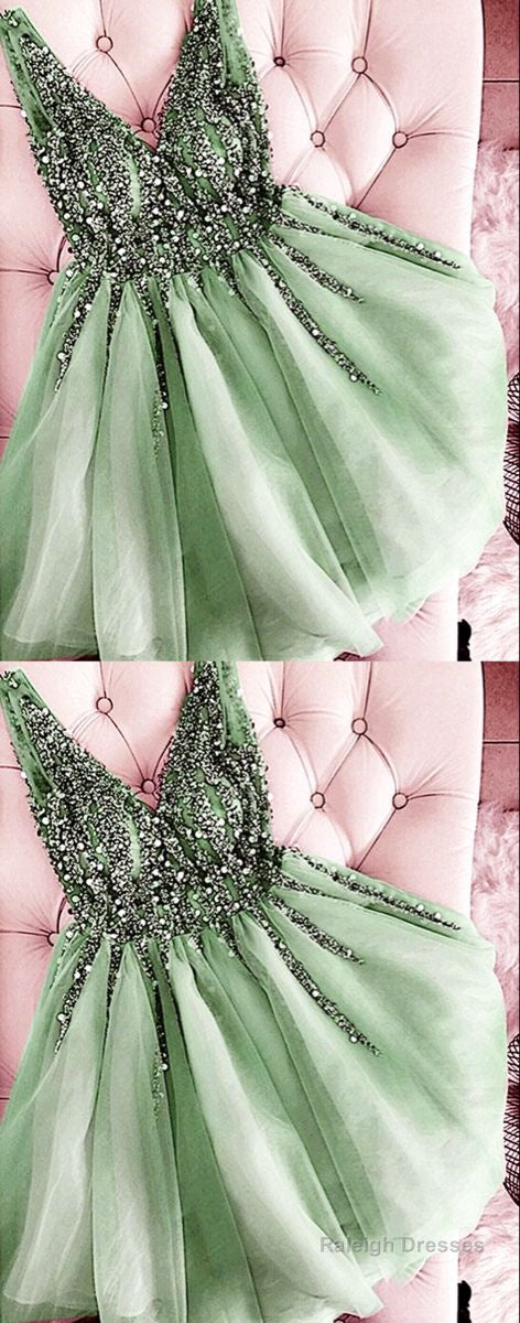 Sage Green Beach Bridesmaid Homecoming Dresses
