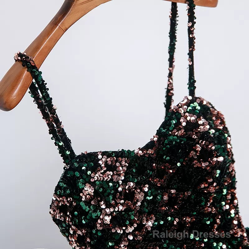 Sequin Hoco Dress Short Homecoming Dresses