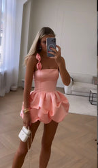 17Th Birthday Dress Pink Satin Birthday Outfits For Teens