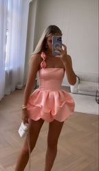 17Th Birthday Dress Pink Satin Birthday Outfits For Teens