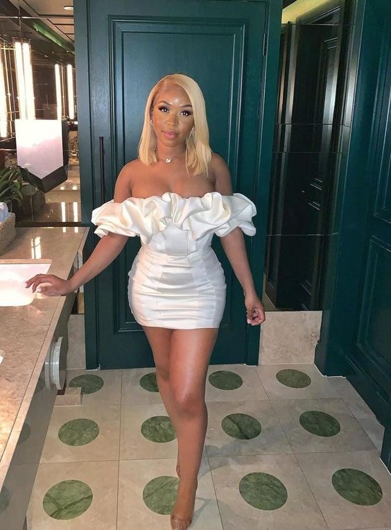 17Th Birthday Dress White Off The Shoulder Birthday Outfits Secondary image