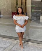 17Th Birthday Dress White Off The Shoulder Birthday Outfits