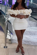 17Th Birthday Dress White Off The Shoulder Birthday Outfits